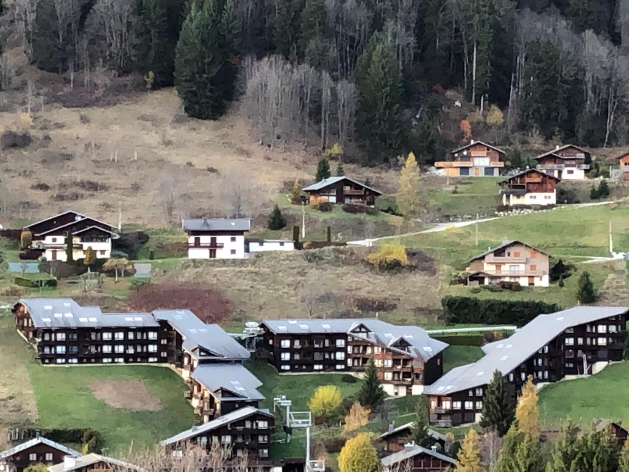 Bel App Aux Gets 10Mn Centre Ski Parking Tennis Prive Les Gets Exteriör bild